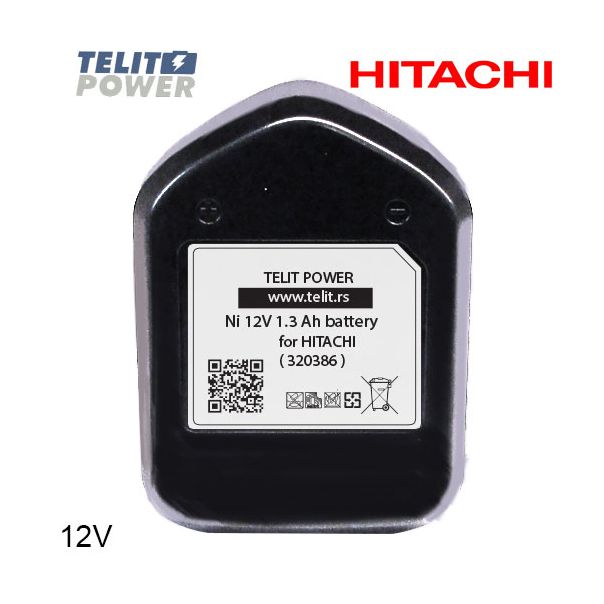 TELIT POWER 12V 1300mAh - Baterija za ručni alat HITACHI 320386 - EP3285849