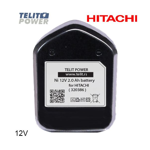 TELIT POWER 12V 2000mAh - Baterija za ručni alat HITACHI 320386 - EP3286910