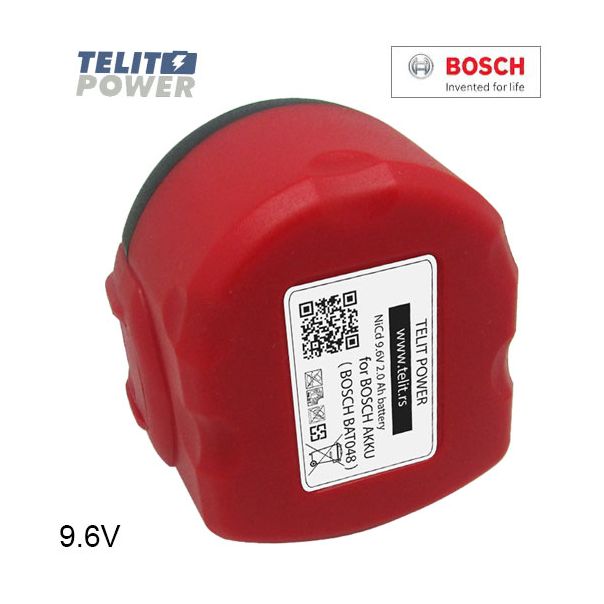 TELIT POWER 9.6V 2000mAh - Baterija za ručni alat BOSCH BAT048 - EP3286179