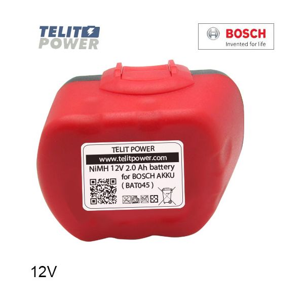 TELIT POWER 12V 2000mAh - Baterija za ručni alat BOSCH BAT045 - EP3287009