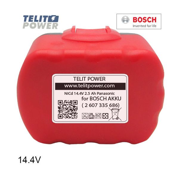 TELIT POWER 14.4V 2500mAh BOSCH BAT159 Panasonic - EP3283206