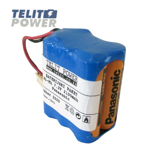TELIT POWER Baterija NIMH 7.2V 2100mAh Panasonic za iRobot Braava 320 / 321 modele brisača p - EP3283812