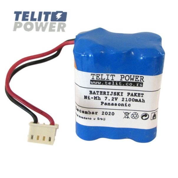 TELIT POWER Baterija NIMH 7.2V 2100mAh Panasonic za iRobot Braava 320 / 321 modele brisača p - EP3283812