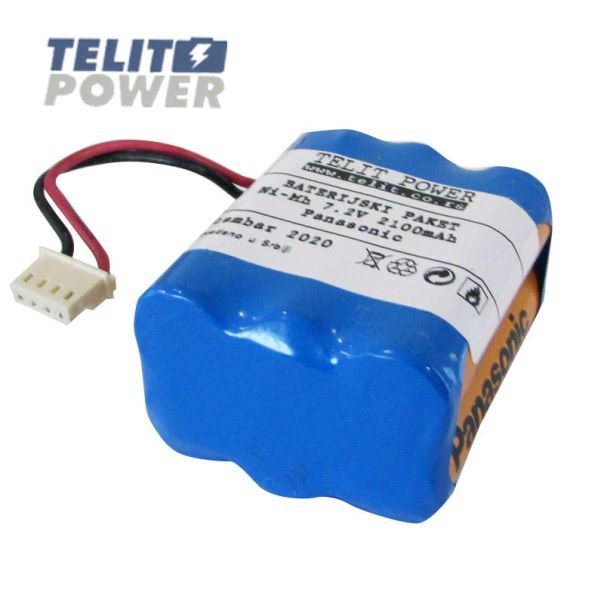 TELIT POWER Baterija NIMH 7.2V 2100mAh Panasonic za iRobot Braava 320 / 321 modele brisača p - EP3283812