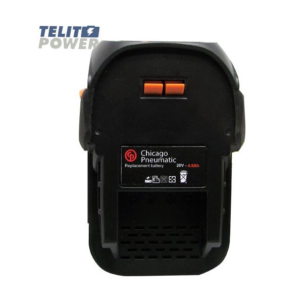 TELIT POWER Baterija za ručni alat Li-Ion 20V 4000mAh CHICAGO PNEUMATIC CP20XP40 - EP3283662