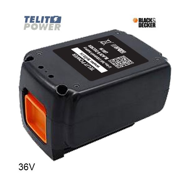 TELIT POWER 36V 3000mAh BLACK & DECKER LBX36, LBXR36 - EP3283791