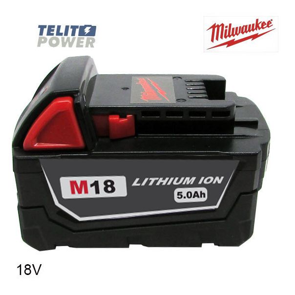 TELIT POWER Milwaukee M18 5.0Ah REDLITHIUM™ Baterija – Dugotrajna snaga za profesionalce - EP3285834
