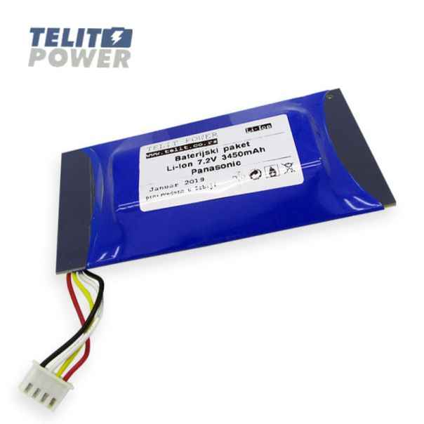 TELIT POWER Baterija Li-Ion 7.2V 3450mAh za Dr.HD 1000 Combo i uredjaj za analizu signala - EP3285578