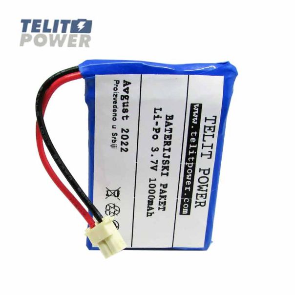 TELIT POWER Baterija Li-Po 3.7V 1000mAh za Palmcare Plus Puls Oksimetar - EP3286532