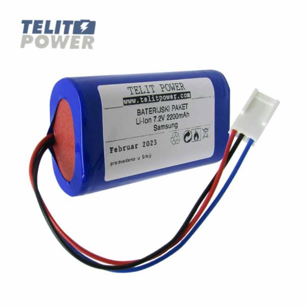 TELIT POWER Aspel Ascard Gray Li-ion paket 7,2 V 2200 mAh Samsung - EP3283629