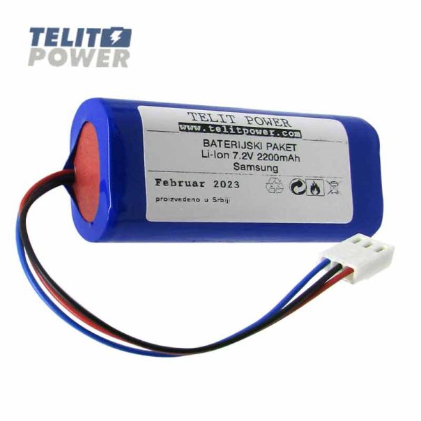 TELIT POWER Aspel Ascard Gray Li-ion paket 7,2 V 2200 mAh Samsung - EP3283629