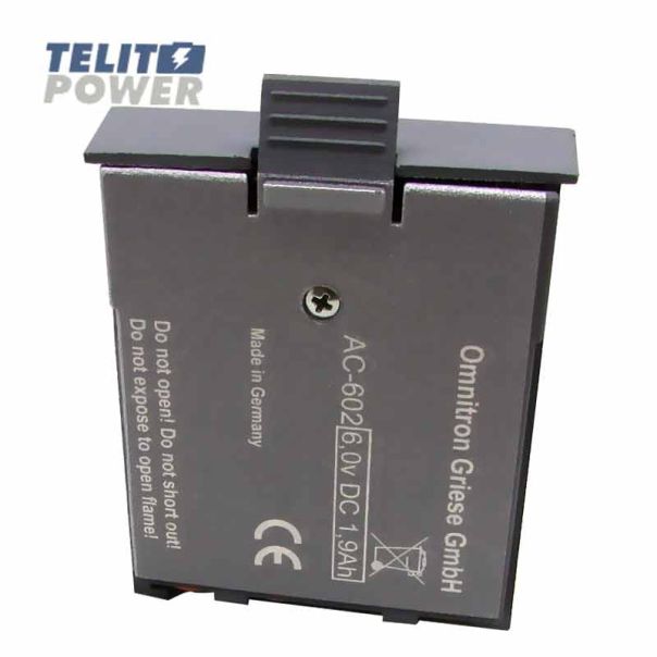 TELIT POWER Baterija NIMH 6V 1900mAh Panasonic AC-602 za VIBROTEST VT60 - EP3286895