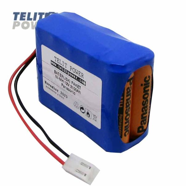 TELIT POWER Cardioline AR1200 View NiMH paket 12 V 2100 mAh - EP3285858