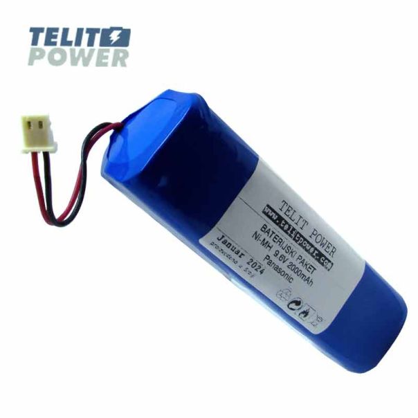 TELIT POWER Baterija NIMH 9.6V 2000mAh za vagu KERN PCB-1000-1, PCB-A01 - EP3287645