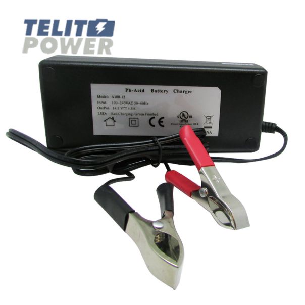 FOCUS POWER Punjač akumulatora A100-12 od 14.8V 4.8A sa klemama - EP3306501
