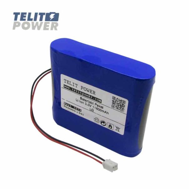 TELIT POWER Baterija Li-Ion 3.7V 11600mAh LG za Ctronics CT-S20-G-4G IP WLAN kameru - EP3285036
