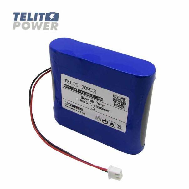 TELIT POWER Baterija Li-Ion 3.7V 11600mAh LG za Ctronics CT-S20-G-4G IP WLAN kameru - EP3285036