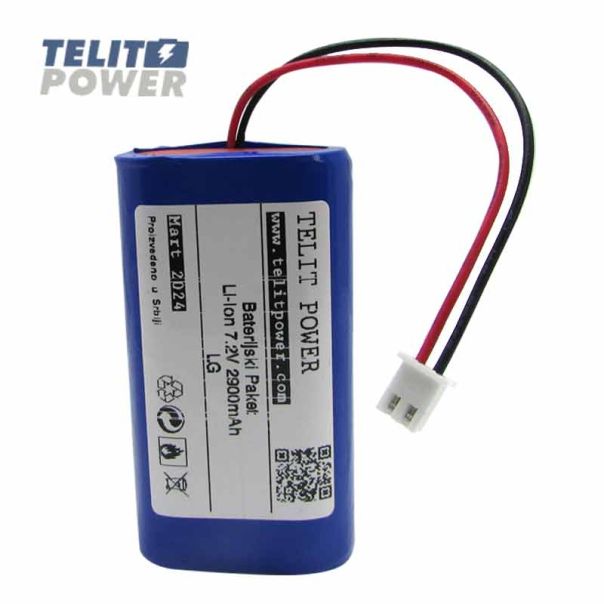 TELIT POWER Baterija Li-Ion 7.2V 2900mAh za Platinet PMG230 40W bluetooth zvučnik - EP3283506