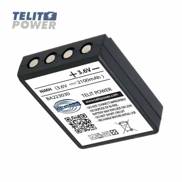 TELIT POWER Baterija NiMH 3.6V 2100mAh Panasonic za BA223030 HBC Radiomatic - EP3287405