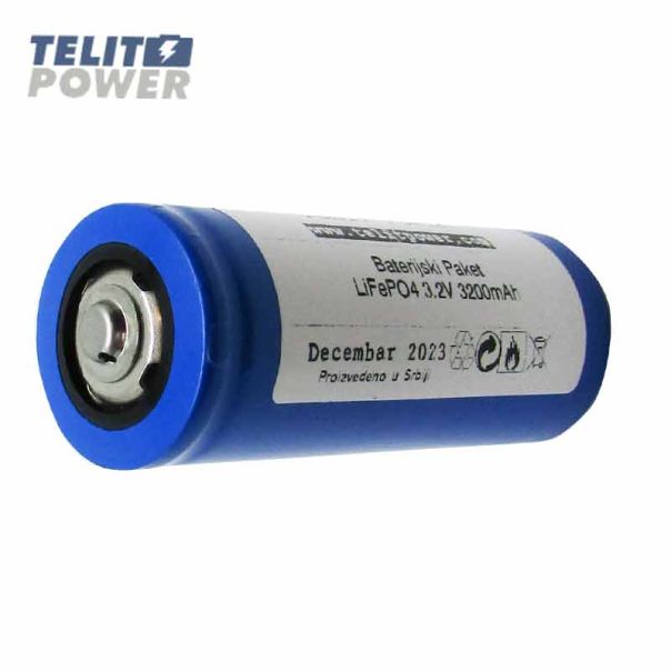 TELIT POWER LiFePO4 baterijski paket 3.2V 3200mAh za LEDLENSER I9R lampu - EP3284130