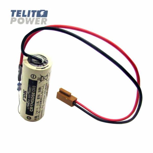 TELIT POWER Baterija Litijum CR-17450SE 3V 2500mAh FDK za FANUC A98L-0032-0012 - EP3283734