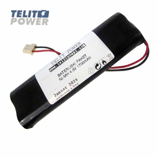TELIT POWER Baterijski paket NiMH 4.8V 1700mAh za panik lampu OVA51041E - EP3283620