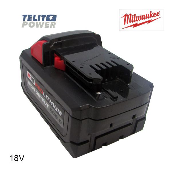 TELIT POWER Milwaukee REDLITHIUM M18 High Output 10Ah – 18V Li-Ion baterija - EP3283578