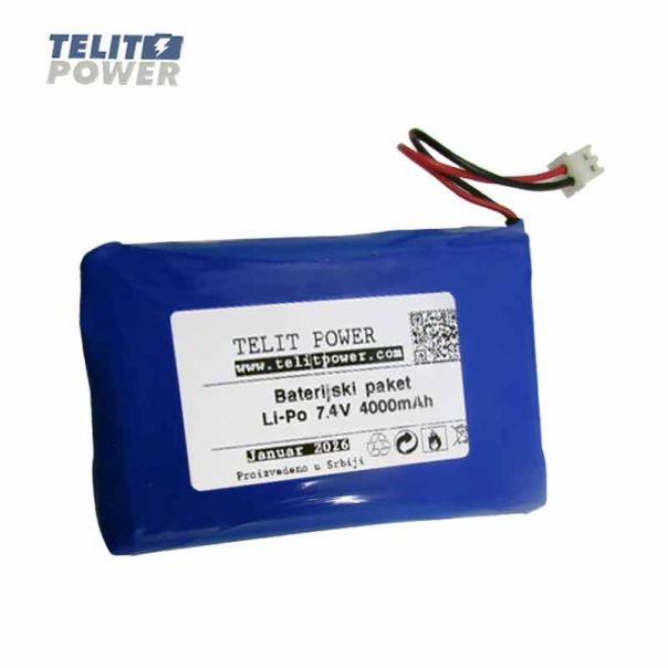 TELIT POWER Zamenska baterija za DEVISER AE1001 Li-PO 7.4V 4000mAh – pouzdana energija - EP3285948