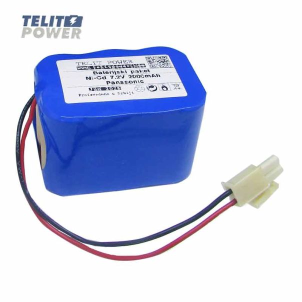 TELIT POWER OMNITRON 33173559 Ni-Cd baterijski paket 7.2V 2000mAh – Telit Power - EP3285416
