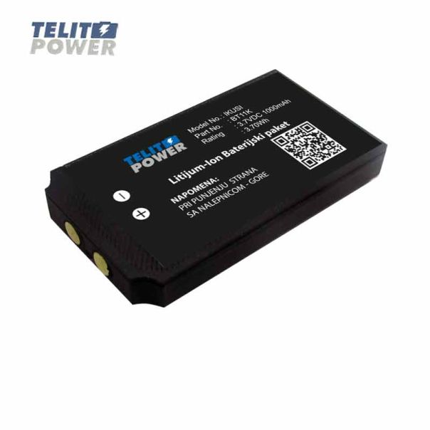 TELIT POWER Zamenska Li-Ion baterija 3.7V 1000mAh za IKUSI BT11K daljinske upravljače - EP3284364