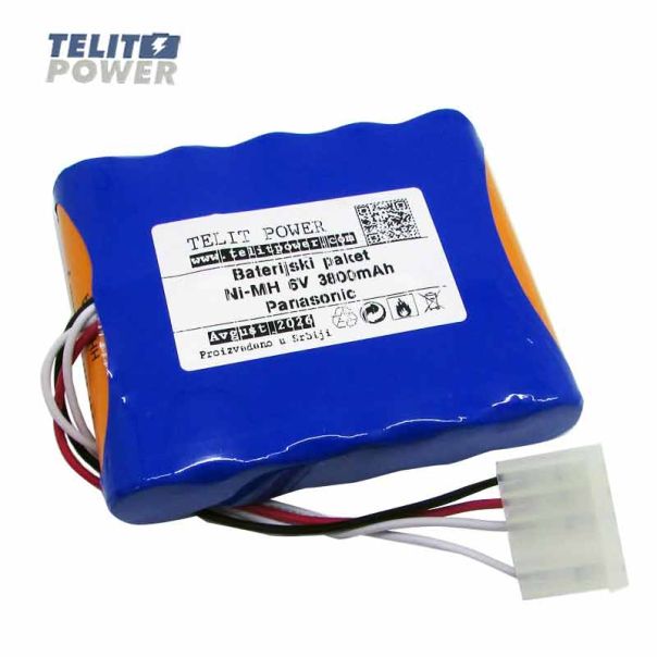 TELIT POWER EJ2309 NiMH 6V 3800mAh baterijski paket za stroboskop - EP3287588