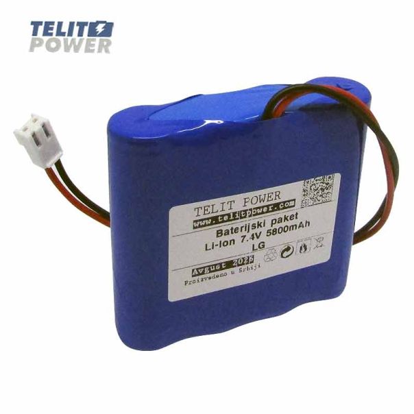 TELIT POWER XPLORE XP8815 Li-Ion baterijski paket 7.4V 5800mAh – za Bluetooth zvučnik - EP3283329