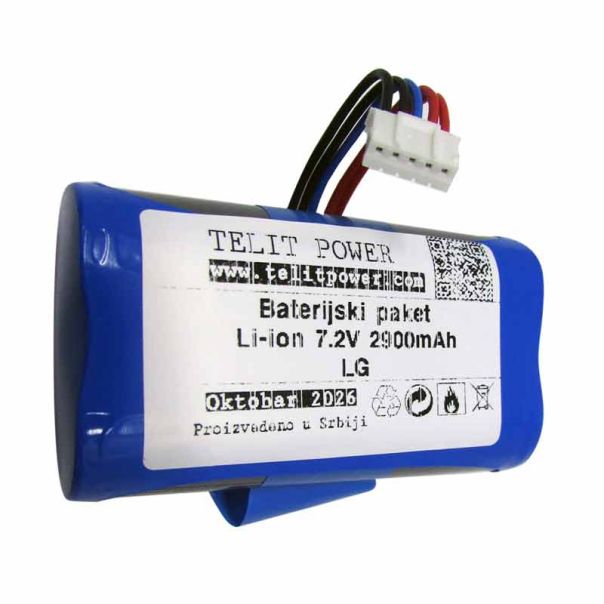 TELIT POWER Zamenska Baterija za POS Terminal Z100/CS10 Li-ion 7.2V 2900mAh - EP3309972