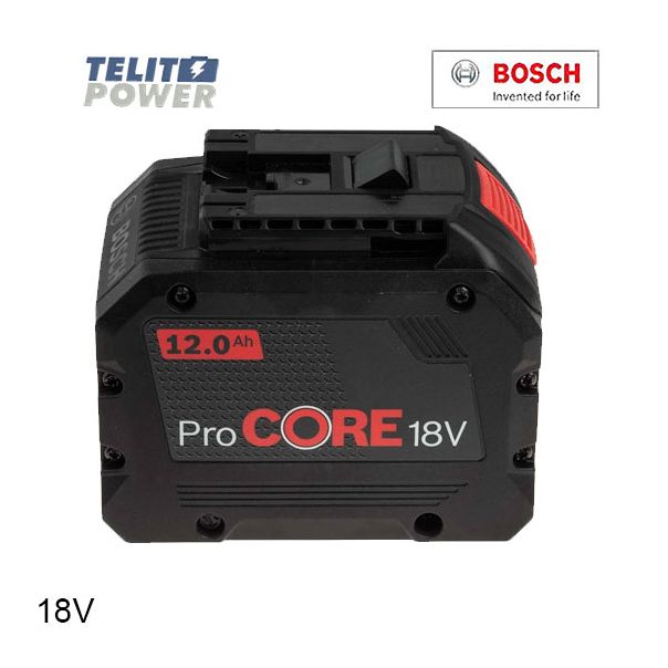 TELIT POWER Bosch ProCore 18V 12Ah Li-ion baterija – Maksimalna snaga i izdržljivost - EP3285563