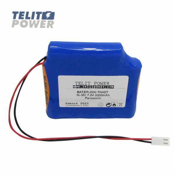 TELIT POWER Baterijski paket NiMH 7.2V 2000mAh za GLOBUS PREMIUM 200 stimulator - EP3284607