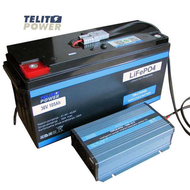 TELIT POWER Akumulator 36V 105Ah TPB-LFP36105 LiFePO4 Telit Power - EP3284118