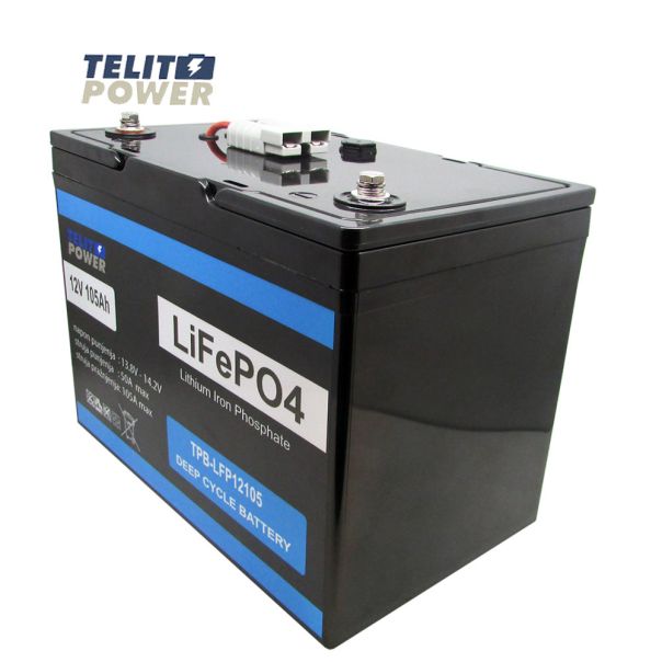 TELIT POWER Akumulator 12V 105Ah TPB-LFP12105 LiFePO4 Telit Power - EP3283500
