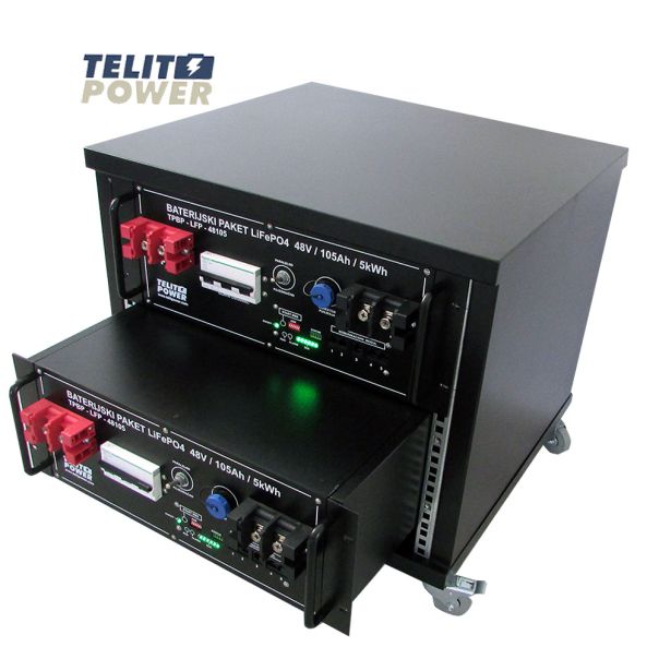 TELIT POWER LiFePO4 baterijski kabinet 48 V 105 Ah 10 kWh LFP-48105 - EP3286904