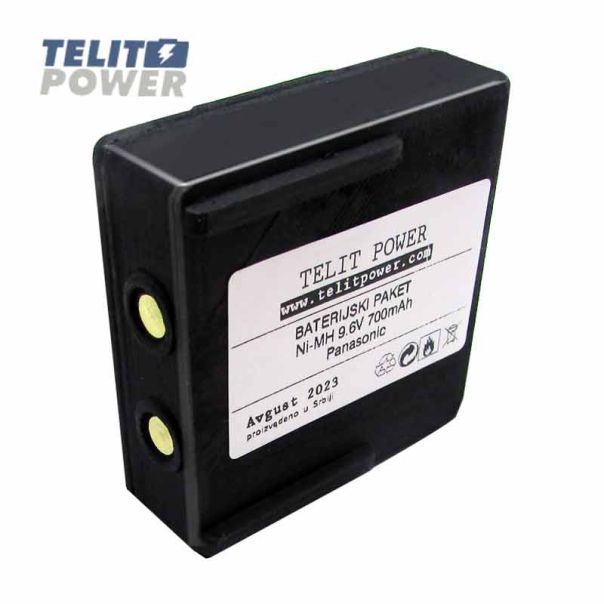 TELIT POWER Nova baterija NiMH 9.6V 700mAh Panasonic za Hetronic 68300510 - EP3284676