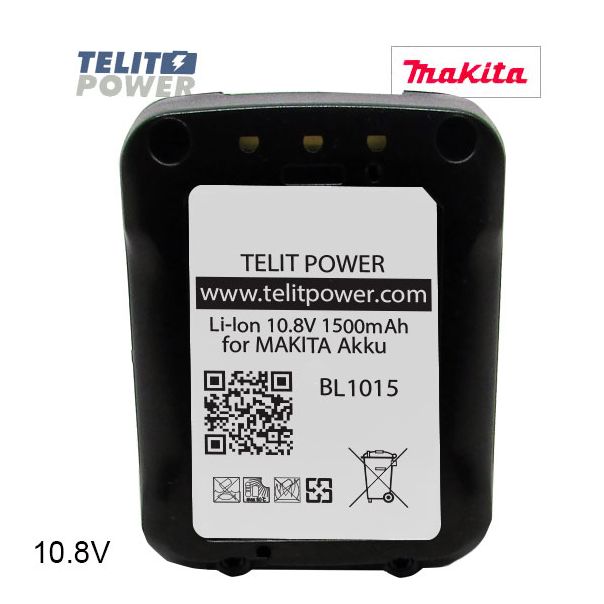 TELIT POWER Baterija za ručni alat MAKITA BL1015 Li-Ion 10.8V 1500mAh SAMSUNG - EP3284142