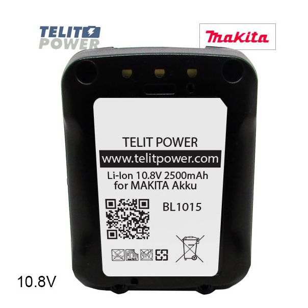 TELIT POWER Baterija za ručni alat MAKITA BL1015 Li-Ion 10.8V 2500mAh SAMSUNG - EP3283809