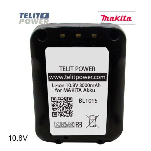 TELIT POWER Baterija za ručni alat MAKITA BL1015 Li-Ion 10.8V 3000mAh SAMSUNG - EP3283587