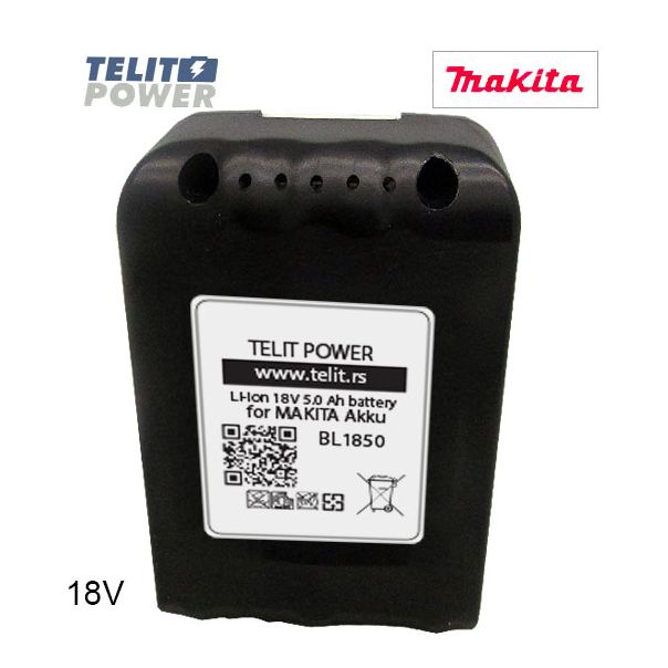 TELIT POWER 18V 5000mAh LiIon - Baterija za ručni alat MAKITA BL1850 sa indikatorom - EP3285939