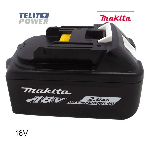 TELIT POWER 18V 2600mAh LiIon - Baterija za ručni alat MAKITA BL1850 sa indikatorom - EP3285758