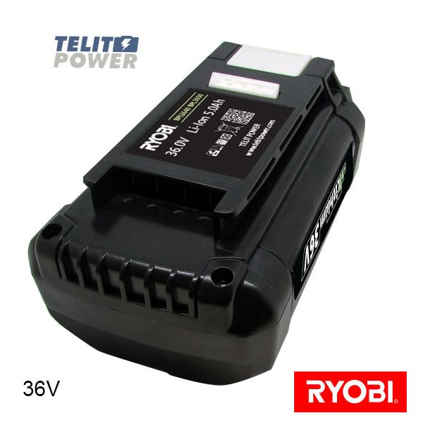 TELIT POWER 36V 5000mAh Litijum Ion - Baterija za ručni alat RYOBI BPL3640 BPL3650 - EP3286619