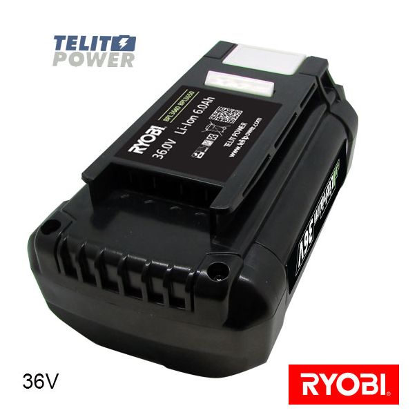 TELIT POWER 36V 6000mAh Litijum Ion - Baterija za ručni alat RYOBI BPL3640 BPL3650 - EP3286457