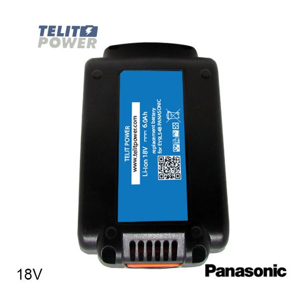 TELIT POWER 18V 6000mAh LiIon - Baterija EY9L54B za PANASONIC 18V ručne alate - EP3287279