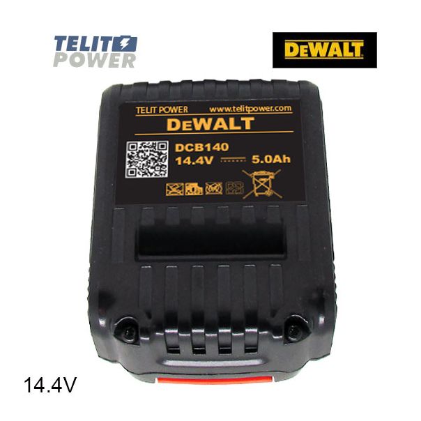 TELIT POWER 14.4V 5000mAh LiIon - Baterija za ručni alat DEWALT DCB140 - EP3286775