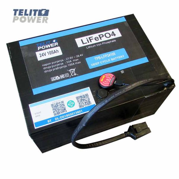 TELIT POWER Akumulator za OMC-Y301 invalidska kolica LiFePO4 24V 105Ah - EP3284355