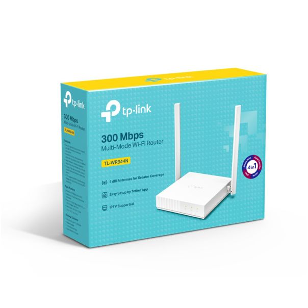 TP LINK TP-Link WR844N Wireless router N300 - TPL005